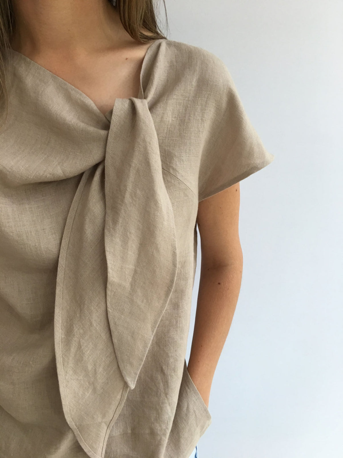 Linen tops for women hotsell