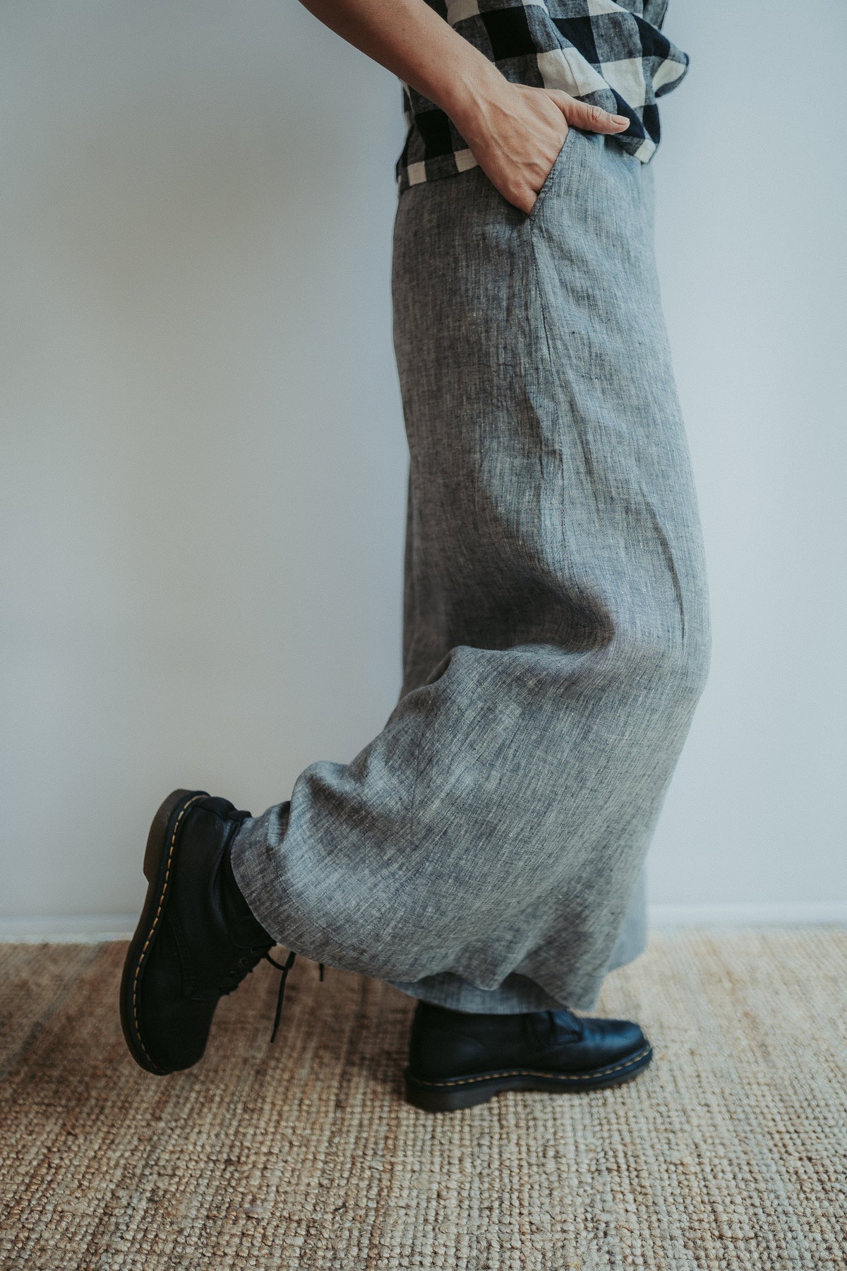 MSGM Pinstripe Skirted Trousers | Shopbop