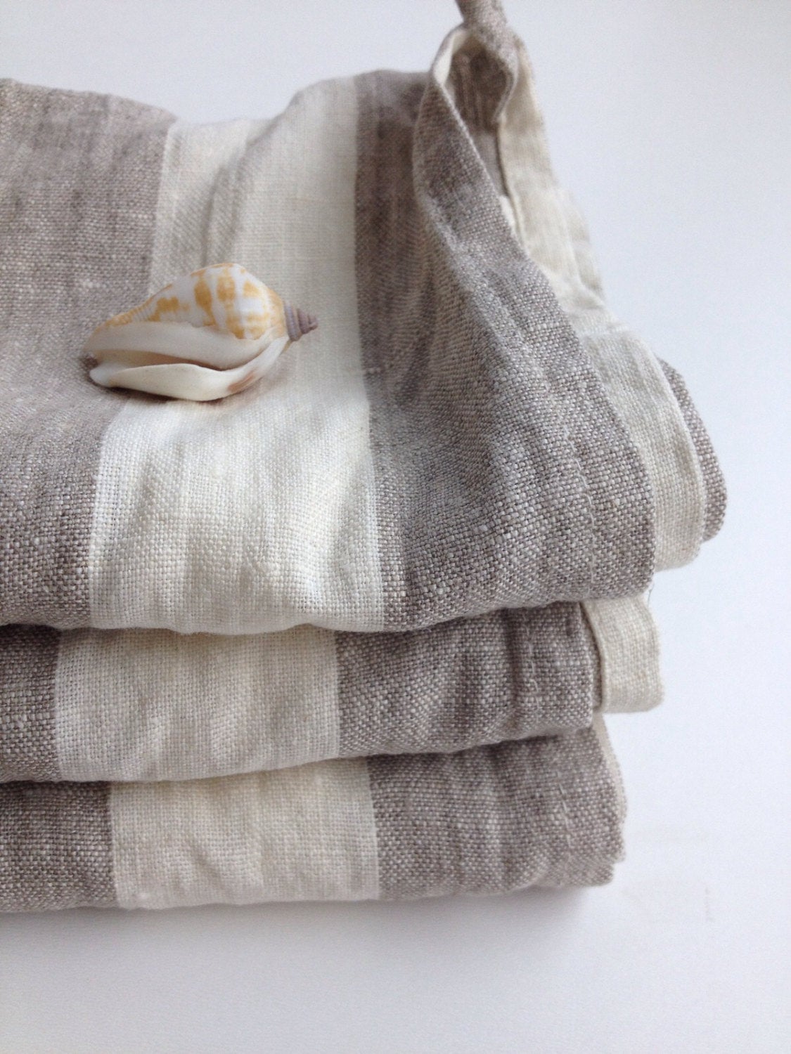 Set of 4 Heavy Linen tea towels, dish towels - Linenbee