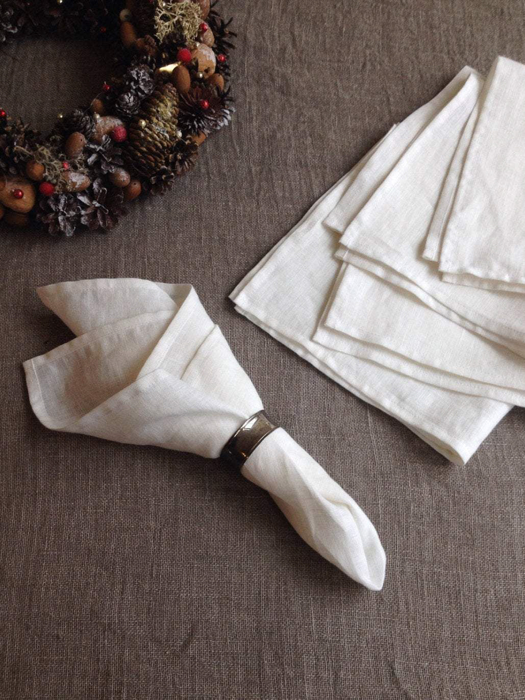 Best White Cloth Napkins 12/Pack » Restaurant Linen Store